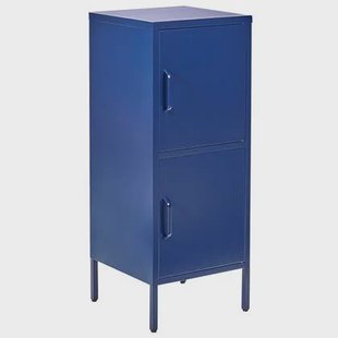 Beliani - HURON - Kantoorkast - Marineblauw - Staal Beliani - HURON - Kantoorkast - Marineblauw - Staal