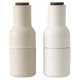 Audo Copenhagen Bottle Grinder peper- en zoutmolen keramiek Sand