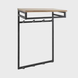 Hoyz - Kapstok Custom - 2x4 Haken - Acacia naturel