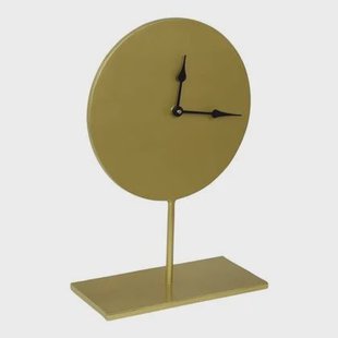 LOFT42 Tafelklok Ben - Goud - Metaal - 38x25x12