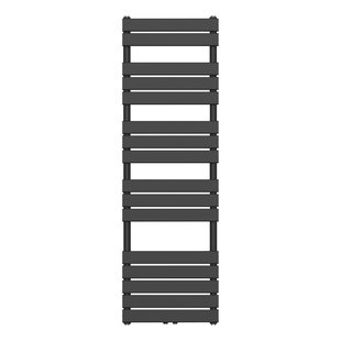 Handdoekradiator BWS Ress Middenaansluiting 160x50 cm Zwart