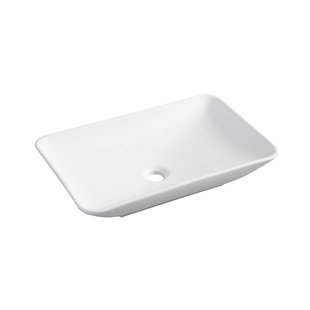 Opzetwastafel BWS Mark 58x36x11,5 cm Mat Wit