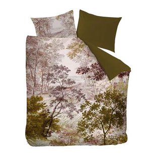 Beddinghouse Odile Dekbedovertrek 200 x 200/220 cm - Groen