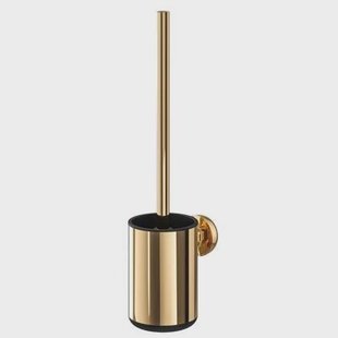 Tiger Cooper Toiletborstel met Muurhouder - Zwart/Goud