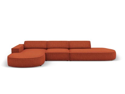 4-zitshoekbank Jodie links chenille open | Micadoni Home