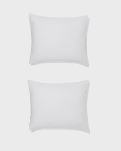 HEMA Kussenslopen 60x70cm katoen wit (wit)