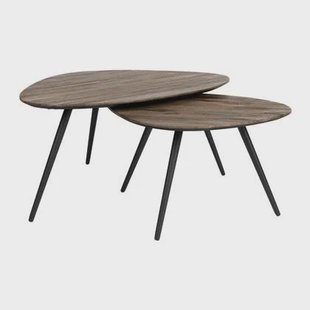 by fonQ Nathan Salontafel - Set van 2