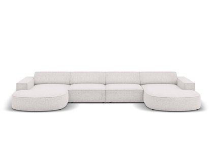 U-bank Jodie chenille afgerond | Micadoni Home