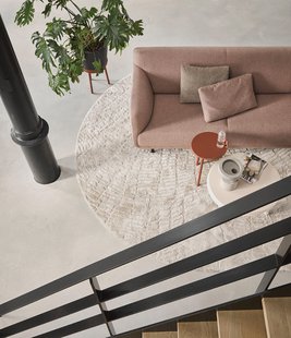 Ijcoon - Dendron Vloerkleed Ring White Oak - 250ø