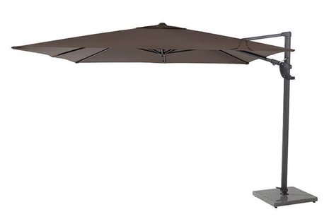 4 Seasons Outdoor | Horizon Premium Parasol 300 x 300 cm | Taupe | Actie