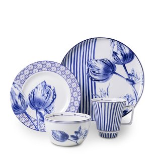 Serviesset Tulp 4-delig