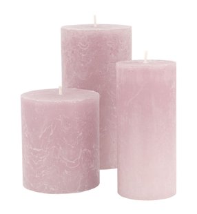 HEMA Rustieke kaarsen lila (lila)
