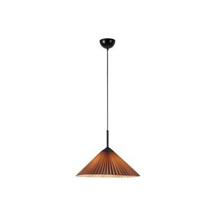 Markslöjd Hanglamp Plisado met geplisseerde kap, grijs