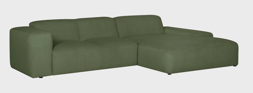 4-zitshoekbank-Hilton rechts ribstof | NADUVI Collection