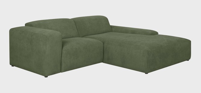 3-zitshoekbank-Hilton XCL rechts ribstof | NADUVI Collection