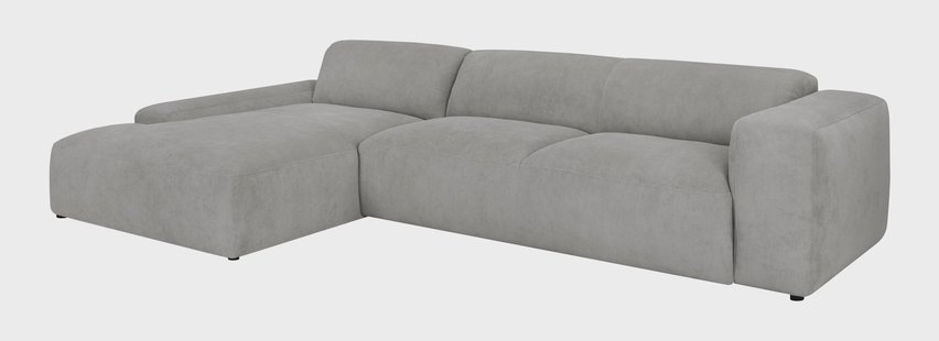 5-zitshoekbank-Hilton XCL links ribstof | NADUVI Collection