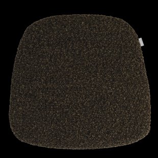 Fem zitkussen bouclé bruin