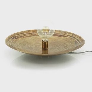 FURNILUX - Wandlamp Horus groot Brons - 52 x 52 x 10 cm