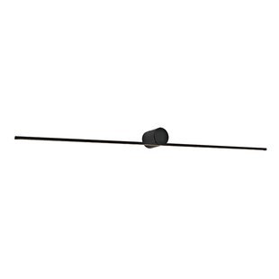 Zambelis Badkamer wandlamp 20146 zand zwart breedte 90 cm Zambelis Badkamer wandlamp 20146 zand zwart breedte 90 cm