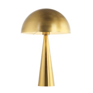 Zambelis Tafellamp 20211 Metaal, hoogte 47 cm goud mat
