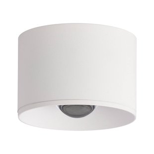 Zambelis LED plafondspot voor buiten S132, Ø 8 cm, zandwit
