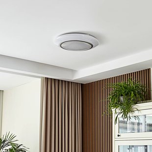 Lindby Ilektra LED plafondlamp Ø 50,5 cm glitter