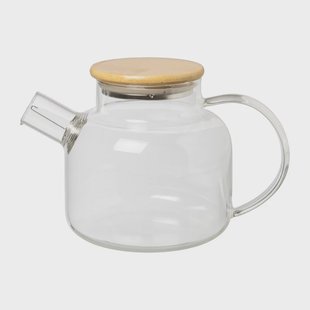 Theepot bamboe deksel - 1.8 liter