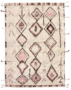 MOMO Rugs - Vloerkleed Tribe Ivory Pink - 170x240 cm