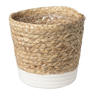 Bloempot met voering - ø20x18 cm