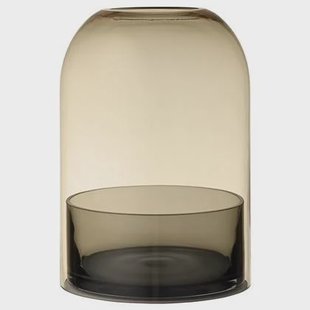 AYTM Tota vaas large zwart|amber