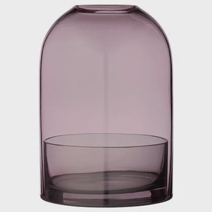 AYTM Tota vaas large zwart|rose AYTM Tota vaas large zwart|rose