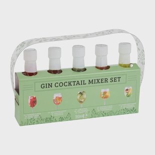 Gin cocktail mixer set - 5 smaken