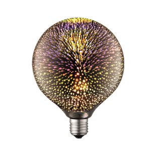 Lucande LED lamp E27 Ø 12,5 cm 4 W 3D vuurwerk