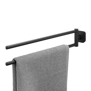 Tiger Carv Handdoekrek 2armig Zwart 800247