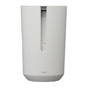 Tiger Tess Reserverolhouder met deksel vrijstaand Wit Lichtgrijs 1329220146