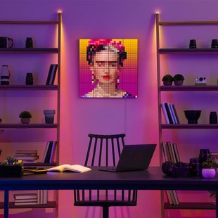 Twinkly RGB zwart IP20 1 uitbreiding