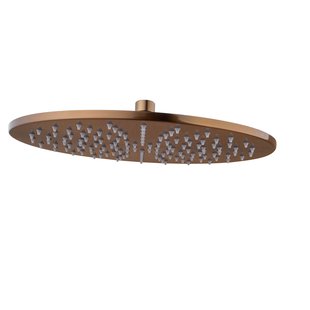 Hoofddouche BWS Danielle Rond 30 x 0,8 cm Geborsteld Brons Koper Hoofddouche BWS Danielle Rond 30 x 0,8 cm Geborsteld Brons Koper