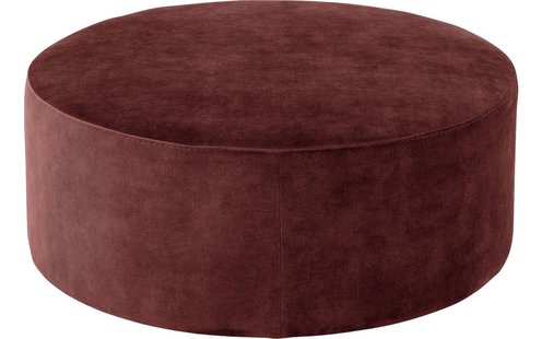 Goossens Poef Arendal, Poef ø 40 cm - 49 cm hoog