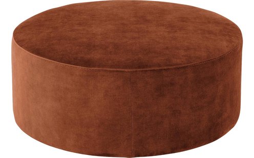 Goossens Poef Arendal, Poef ø 40 cm - 49 cm hoog