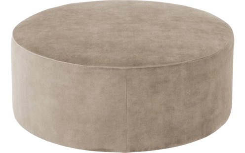 Goossens Poef Arendal, Poef ø 40 cm - 49 cm hoog