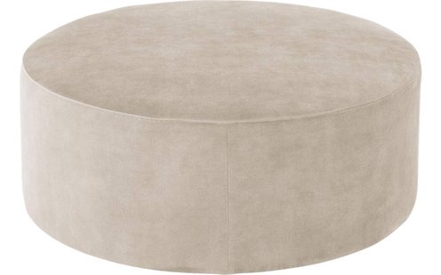 Goossens Poef Arendal, Poef ø 40 cm - 49 cm hoog