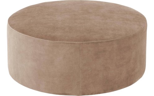Goossens Poef Arendal, Poef ø 40 cm - 49 cm hoog