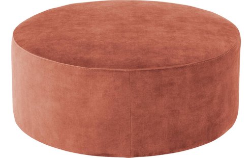 Goossens Poef Arendal, Poef ø 40 cm - 49 cm hoog
