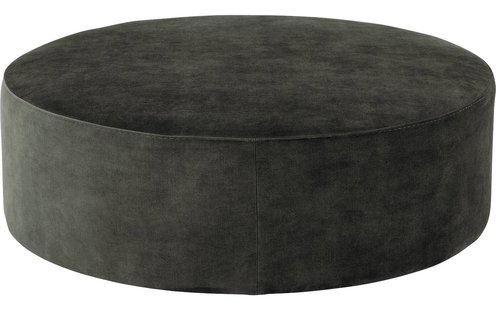 Goossens Poef Arendal, Poef ø 100 cm - 41 cm hoog