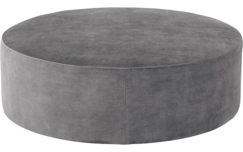 Goossens Poef Arendal, Poef ø 100 cm - 41 cm hoog