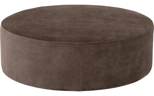 Goossens Poef Arendal, Poef ø 100 cm - 41 cm hoog