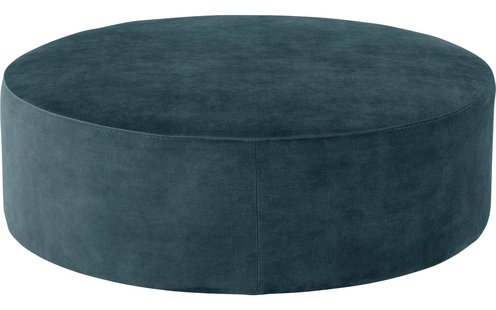 Goossens Poef Arendal, Poef ø 100 cm - 41 cm hoog