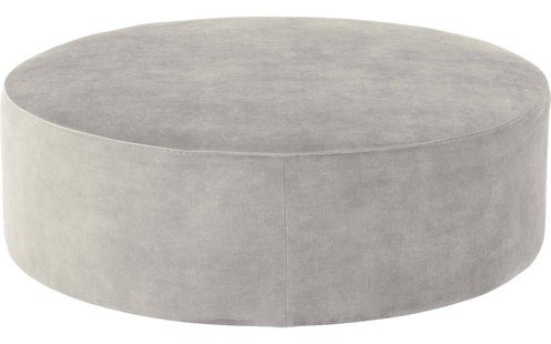 Goossens Poef Arendal, Poef ø 100 cm - 41 cm hoog