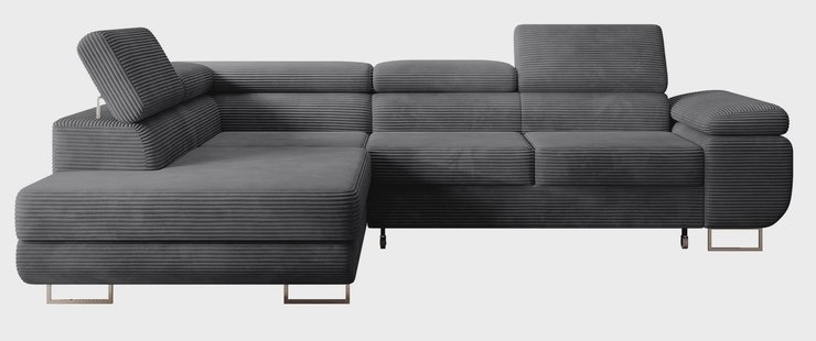 Hoekslaapbank Dorothy links corduroy | NADUVI Collection