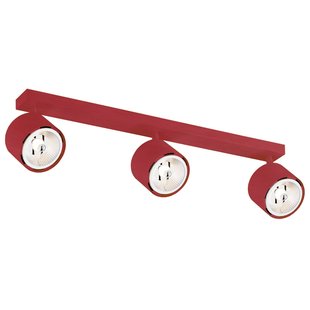 Argon Plafondspot Chloe verstelbaar 3-lamps, rood